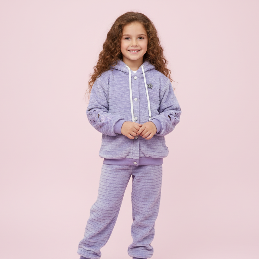 LAVENDER DREAM HOODED TRACKSUIT