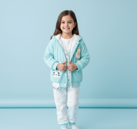 BUNNY LOVE MINT 3-PIECE SET