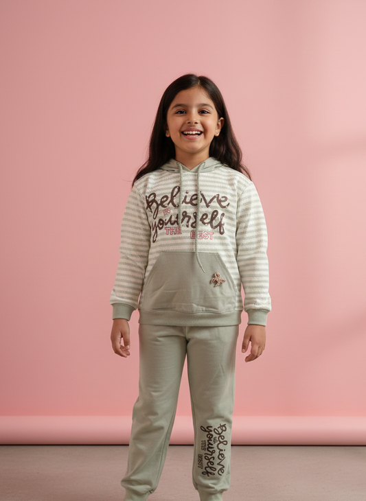 KIDS BELIEVE IN YOURSELF TRACKSUIT
