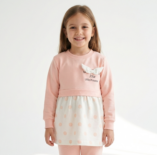 PINK LITTLE PRINCESS BABY SUIT